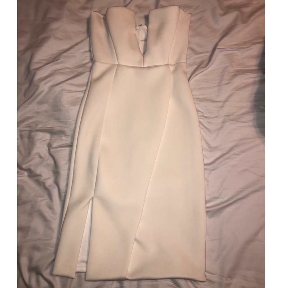 NBD strapless dress